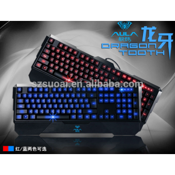 AULA SI-861 Silicone Membrane Keyboard With Backlit Good Feeling Touch